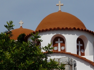 typische Kapelle in Griechenland