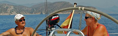 segeln mit Mona und Heinz Landerer in der Trkei und Griechenland